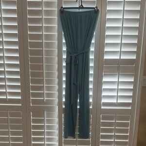Chic Teal Jumpsuit, Large, Like New